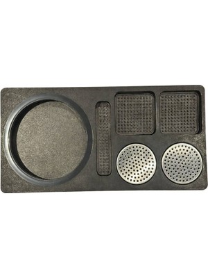  karşılama tepsisi 20 cm siyah - ee101.15s