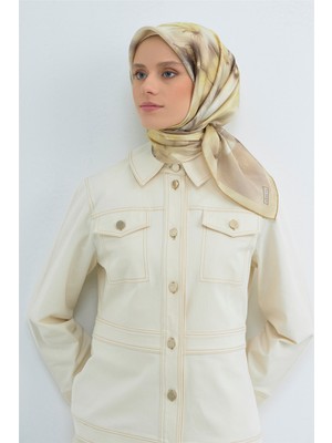 Armine Saf Ipek Sura Eşarp 9515D 35