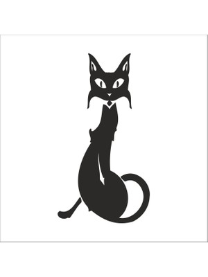 Technopa KEDİ FOLYO STİCKER - 60cm Uzunluk