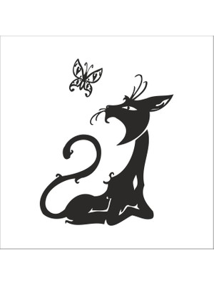 Technopa KEDİ FOLYO STİCKER - 90 cm uzunluk