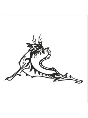 Technopa KEDİ FOLYO STİCKER - 60cm Uzunluk