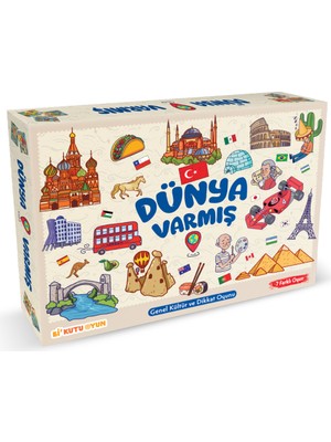 Bi Kutu Oyun Dünya Varmış - Genel ve Dikkat Oyunu (7 Farklı Oyun)