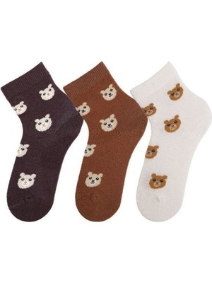 Bross Serpme Ayıcık Desenli 3lü Soket ONL-02716