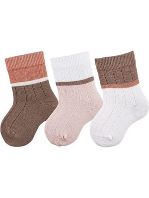 Bross Derbili Kız Bebek 3lü Soket ONL-02718