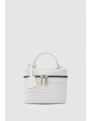 Shule Bags Montana Square Çapraz Çanta Krem