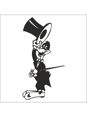 Technopa DUCK FOLYO STİCKER - 70cm Uzunluk