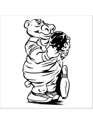 Technopa BOWLİNG FOLYO STİCKER - 70cm Uzunluk