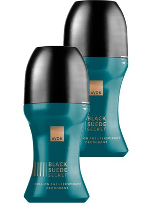 Avon Black Suede Secret Erkek Roll-On 50 ml İkili Set