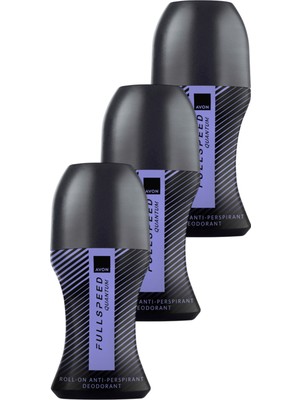 Avon Full Speed Quantum Erkek Rollon 50 Ml. Üçlü Set