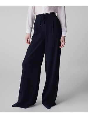 İpekyol Belden Bağlamalı Wide Leg Fit Pantolon IS1260003096015