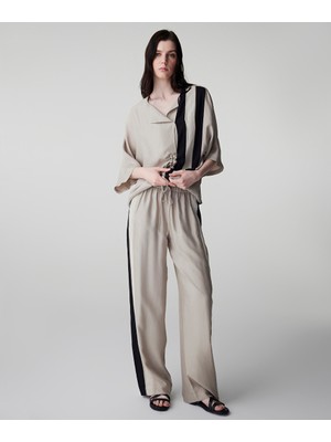 İpekyol Ayarlanabilir Bel Colorblock Pantolon IS1260003154003