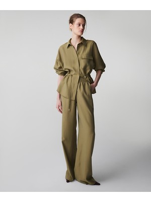 İpekyol Elastik Bel Wide Leg Fit Pantolon IS1260003156176