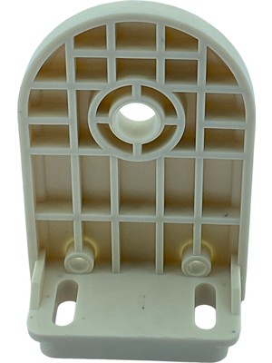 MorPerde Geniş Kasa Yuvarlak Delikli Ayak Krem