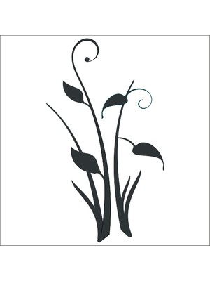 Technopa AĞAÇ VE GÜL RESİMLERİ FOLYO STİCKER - 200cm Uzunluk