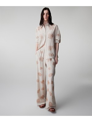 İpekyol Işlemeli Pantolon IS1260003128003