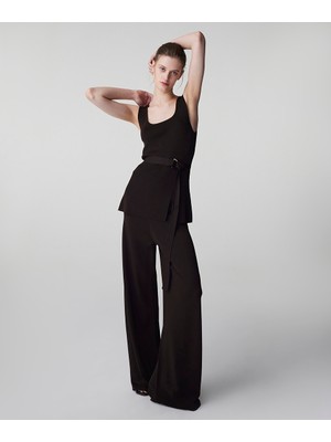 İpekyol Wide Leg Triko Pantolon IS1260003159074