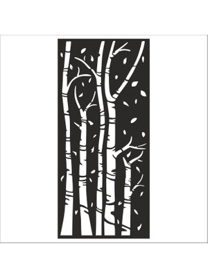 Technopa AĞAÇ VE GÜL RESİMLERİ FOLYO STİCKER - 200cm Uzunluk