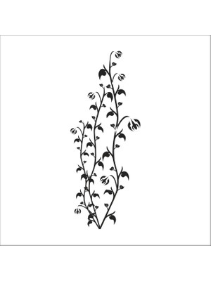 Technopa AĞAÇ VE GÜL RESİMLERİ FOLYO STİCKER - 130cm Uzunluk