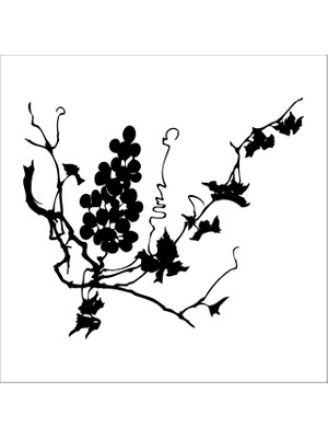 Technopa AĞAÇ VE GÜL RESİMLERİ FOLYO STİCKER - 200cm Uzunluk