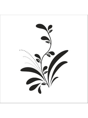 Technopa AĞAÇ VE GÜL RESİMLERİ FOLYO STİCKER - 160cm Uzunluk