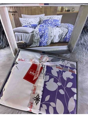 Özlife Brillant Çift  Nevresim Takımı