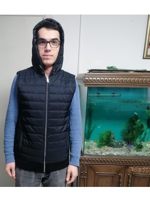Rainfashion Kapşonlu   Kapitoneyelek