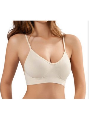 Sistina Storozde Ten Lcralı Büstiyer Sütyen Korse - 720 - Beden L