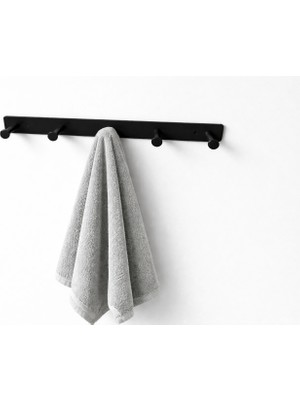 Ardini Thincal Kendinden Yapışkanlı Askılık Beşli Mat Siyah