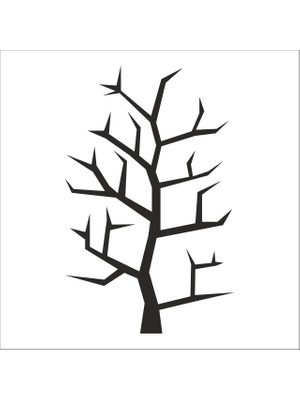 Technopa AĞAÇ VE GÜL RESİMLERİ FOLYO STİCKER DERSTV221 - 70cm Uzunluk