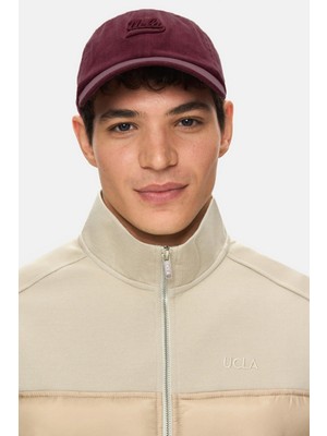 Ucla FORTUNO Bordo Baseball Cap Nakışlı  Unisex Şapka