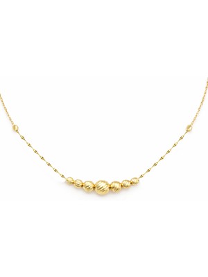 Hakan Mücevherat Dorika 14 Ayar Altın Minimal Kolye