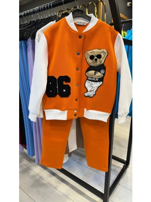 Üç Iplik Pamuk Şardonlu Kolej Takım Unisex