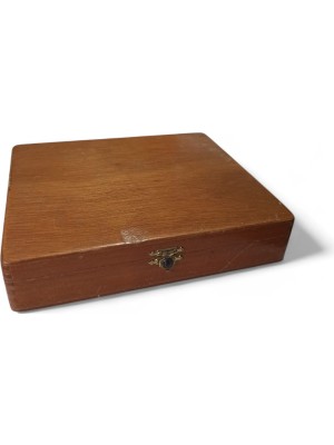 Hureggo Vintage Outabaoo Hecho En Cuba Ahşap Puro Kutusu & 22X18X4.5 cm