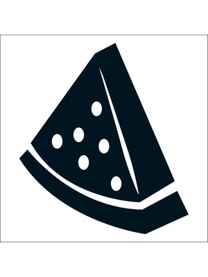 Technopa KARPUZ DİLİMİ FOLYO STİCKER - 200cm Uzunluk