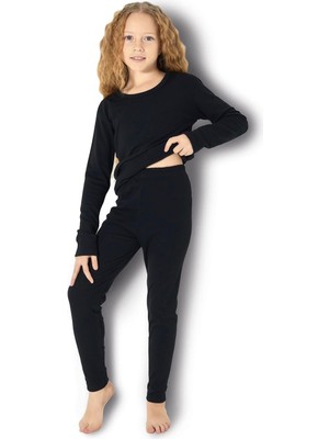 Jiber Unisex Çocuk Likralı Termal Içlik Sıcak Tutan Terletmez Tayt Alt