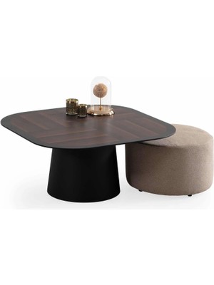 Levent Mobilya ve Aksesuar Fiore Orta Sehpa Konik