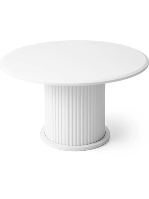 Levent Mobilya ve Aksesuar Bohem Orta Sehpa, Beyaz