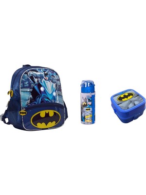 Batman Anaokulu Çantası ,matara ve Beslenme Kabı