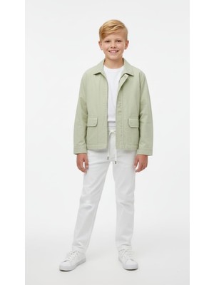 Nk Kids Erkek Çocuk Shadow Dokuma Keten Ceket Dokuma Keten Pantolon Takım