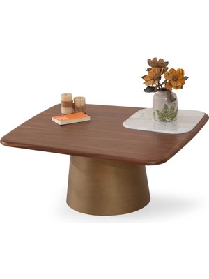 Levent Mobilya ve Aksesuar Nuevo Orta Sehpa Beyaz