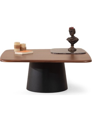 Levent Mobilya ve Aksesuar Nuevo Orta Sehpa Siyah