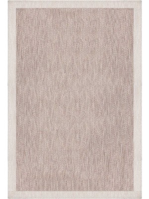 Valery Home Loom Yeni Nesil Çerçeveli Sisal Yumuşak Dokuma Mutfak Koridor Kilim Kaymaz Pamuk Taban Bordürlü Halı