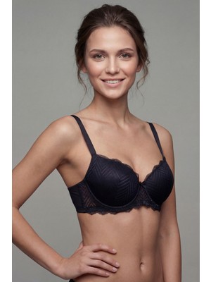 Parlingerie Dantelli Desteksiz Balenli Sütyen A2