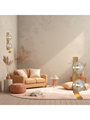 Lampaluce Modern Tasarımlar Incinta 2\'li Aplik