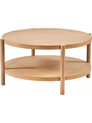 Levent Mobilya ve Aksesuar Abelya Meşe Orta Sehpa