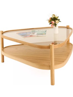 Levent Mobilya ve Aksesuar Nesso Orta Sehpa Camlı