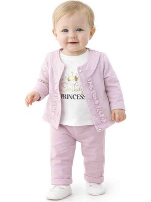 Kız3’lü Takım (Hırka + Tişört + Pantolon)