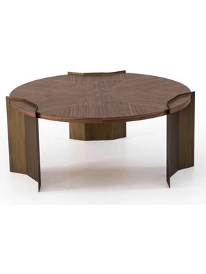 Levent Mobilya ve Aksesuar Moli Orta Sehpa, Ceviz