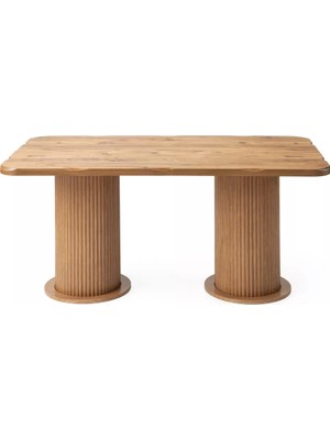 Levent Mobilya ve Aksesuar Bohem Kütük Masa, Atlantik Çam, 170X90