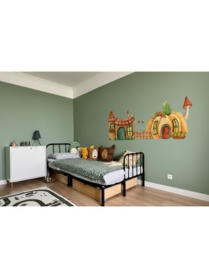 Sensei Sticker 3D Çocuk Odası Sticker - Duvar Sticker - Parlak Renkler - Kolay Uygulama